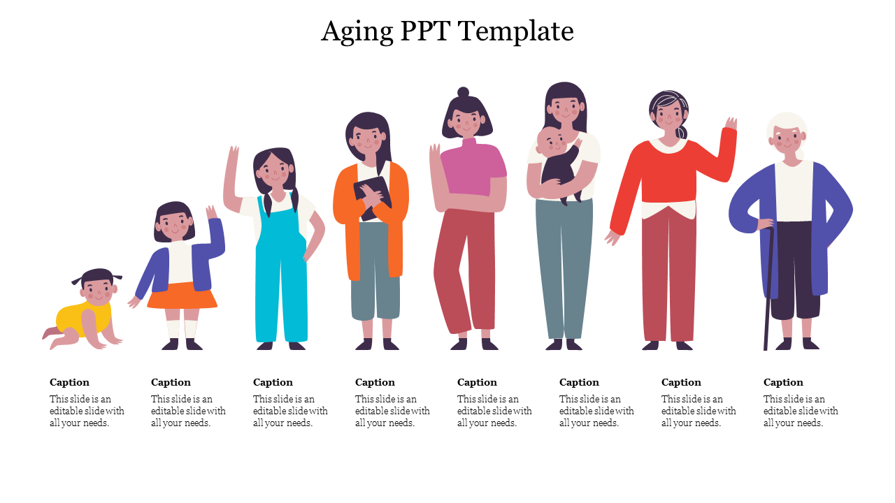 Aging PPT Template for Presentation and Google Slides